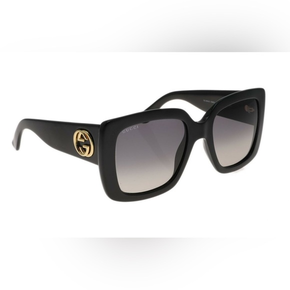 Gucci Sunglasses - Black Gradient chic oversized square design - NEW main image 2
